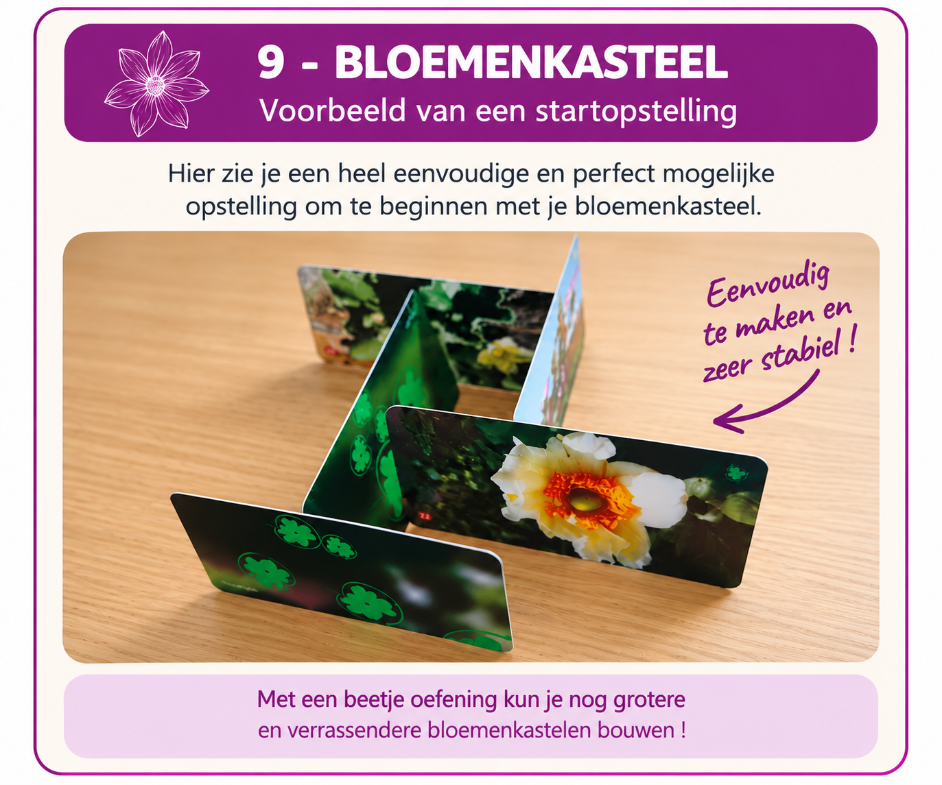 Exemple simple et stable de Château floral